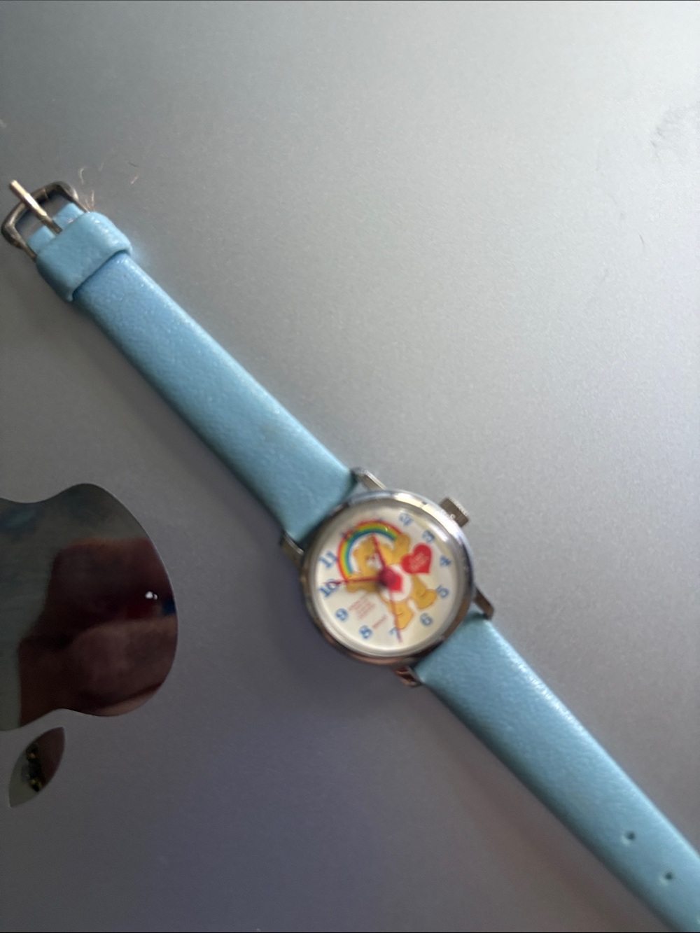 Care Bear watch from the 80s EXC shape wind and works Bradley Time Hong Kong - Picture 7 of 7
